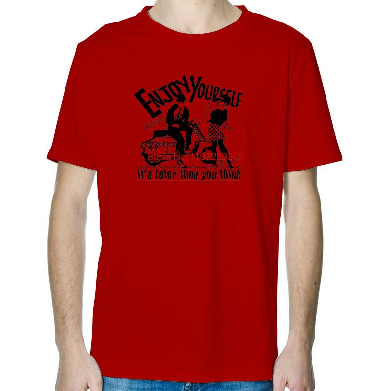 

2tone Enjoy Yourself 2 Tone Ska Music Graphic T Shirts Fashion Tees Tops Summer Cotton ONeck Casual Unisex Print T Shirt S