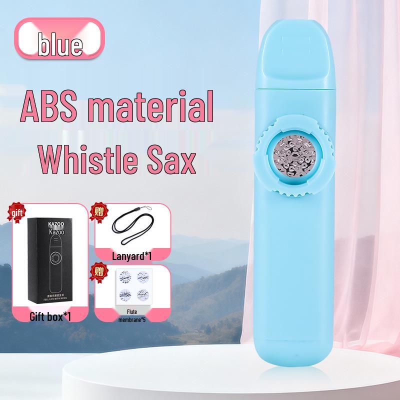 Beginner Kazoo Whistle: Easy-to-Learn Mouth Flute for Professional Sound In a Compact Design