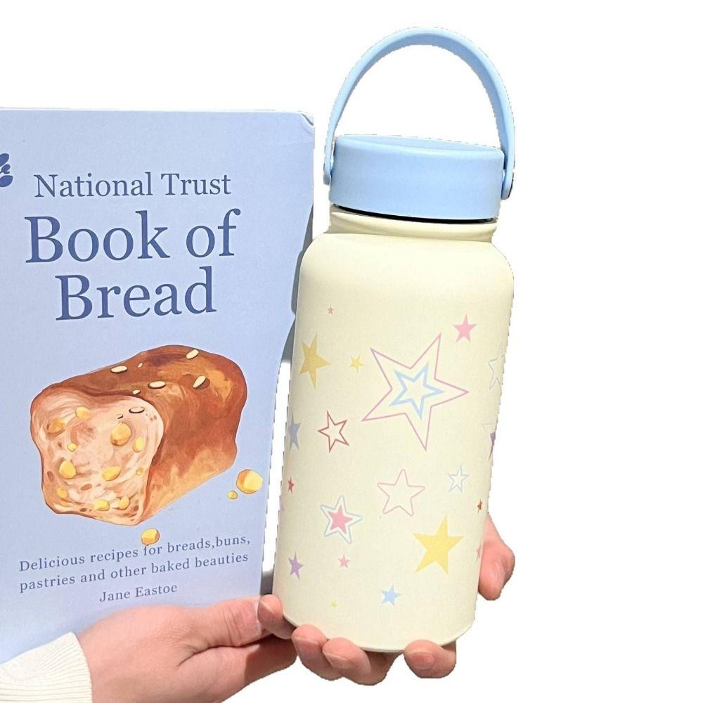 Leak-proof Insulated Cup 900ml Vacuum Flasks Water Bottle Stainless Steel Cup  Cold Drink