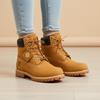 Timberland 6 Inch Lace Up Premium Waterproof Boot Wheat Women Sneakers Tan TB1103617-131