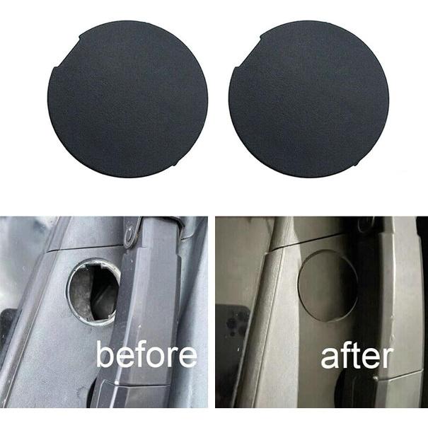 2pcs Windscreen Cowl Grille Cowl Top Screw Hole Cap Screw Covers Compatible with 2006-2011 Honda Civic, 2001-2006 Acura MDX 74211SNAA00 74211-SNA-A00