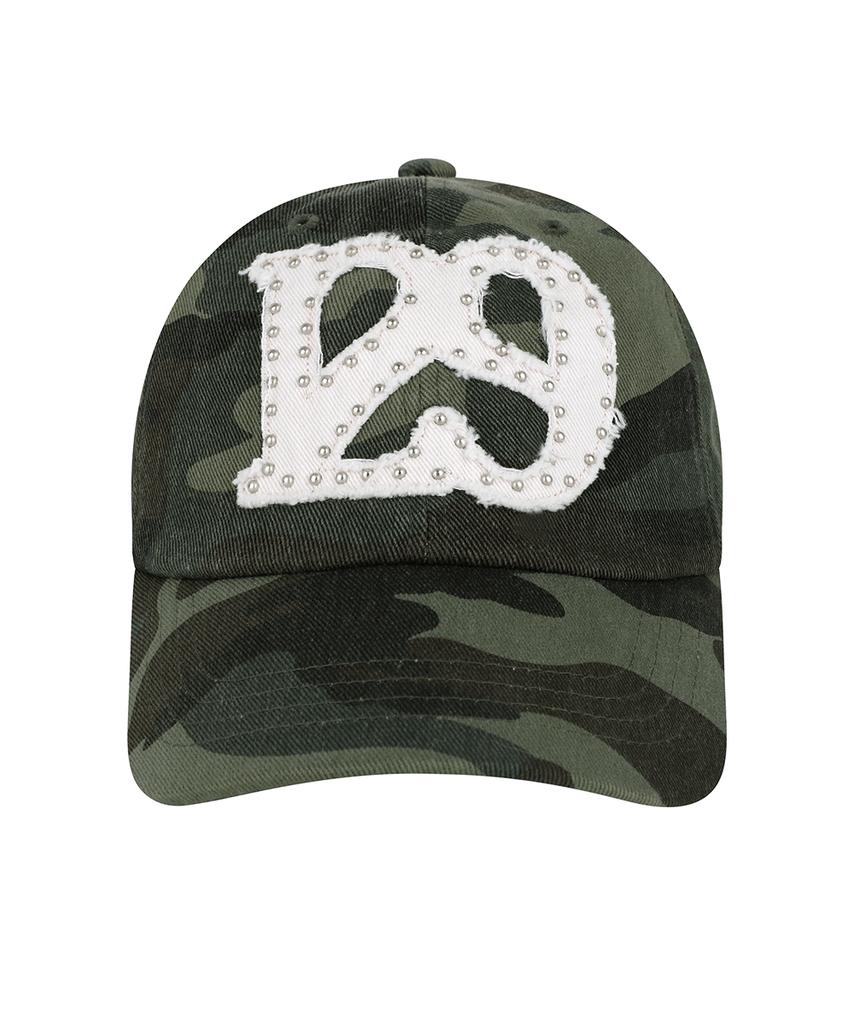 ILLIGO 129 Applique Studded Ball Cap Camo
