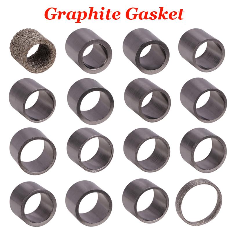 30 35 38 39 40 41 42 43 45 46 48 50 60mm motorcycle auto Exhaust Pipe Connecting gasket to Muffler Silencer Gasket Seal ring