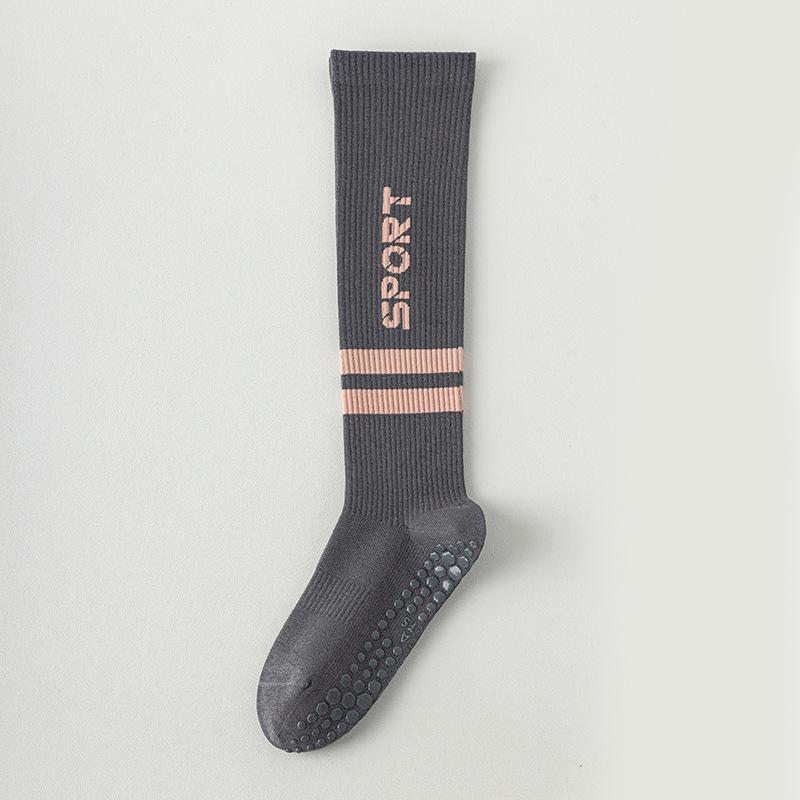 Pressure Sports Calf Socks, Spring and Autumn Yoga Socks, Anti-slip Professional Women's Fitness Socks, Summer Pilates Long Stockings