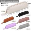 Dotcom Prime Stylish Leather Pencil Case with Large Cute Brown Capacity, Stationery,