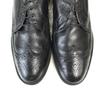 80s-90s/NUNN BUSH/Long Wingtip Leather Shoes/10C/26.5-27.5/Black/Business/USA Vintage(USED)