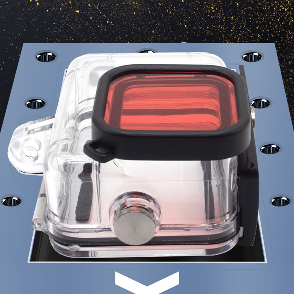 Housing Case Filter Kit for GoPro Hero 10/9  Waterproof Case Diving Protective Housing Case Under Filter