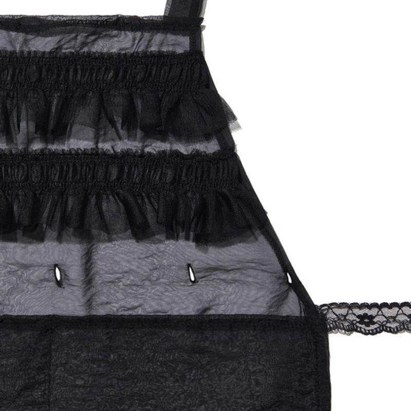 PIECEMAKER TS 3WAY SHEER APRON (BLACK)