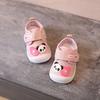 New Season Baby First Walkers Infant Cartoon Soft-Soled Cloth Shoes for Boys & Girls Unisex Animal Graphic Shoes