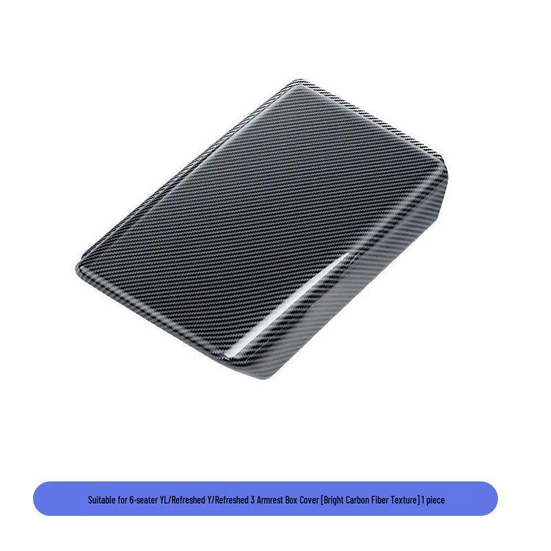 Tesla Model 3/Y/YL TPE Armrest Box Cover - Protective Center Console Interior Accessory