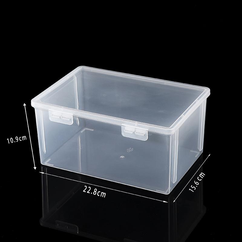 Rectangle Pp Transparent Plastic Box, Stationery Packaging Box, Electronic Components, Hardware Tools, Parts Box, Toy Storage Box