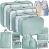 Reise-Etui 15-teiliges Set: Organisationsbehälter, Reiseaufbewahrung, Niedliches Packbeutel-Set, Packbeutel, Organisation für Geschäftsreisen, Praktische Artikel für