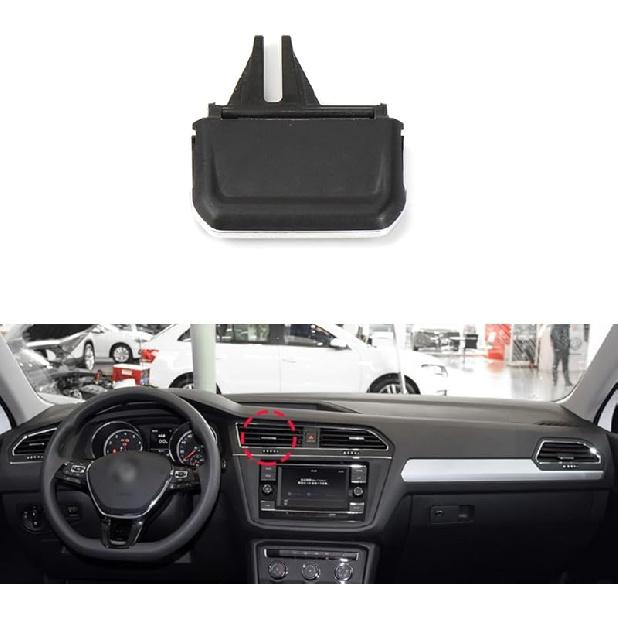 Front Center AC Vent Air Conditioning Vent Outlet Tab Clips Fit for Volkswagen Tiguan 2017-2021 (NO.4)