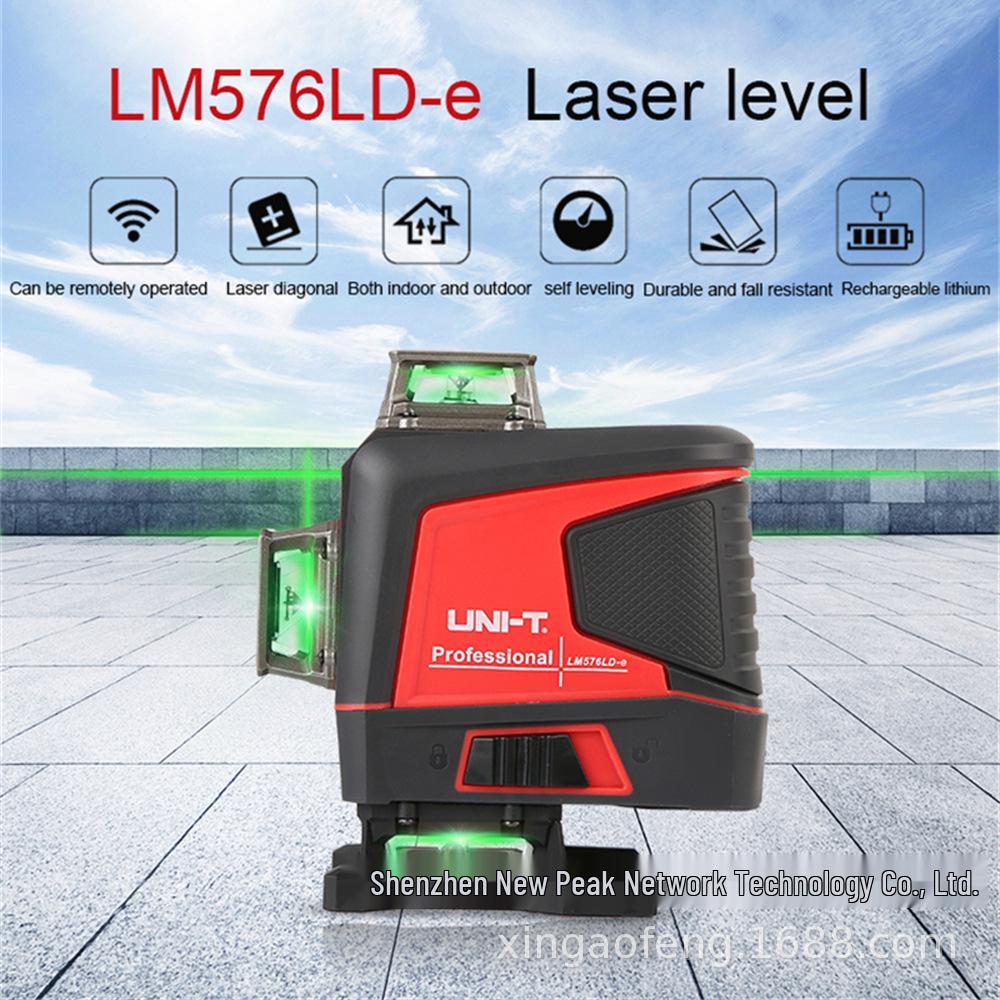 

UNI-T Laser Level LM573LD-e 12-Line Green Light LM576LD-e Wall Projector Green Light Variant LM573LD-e