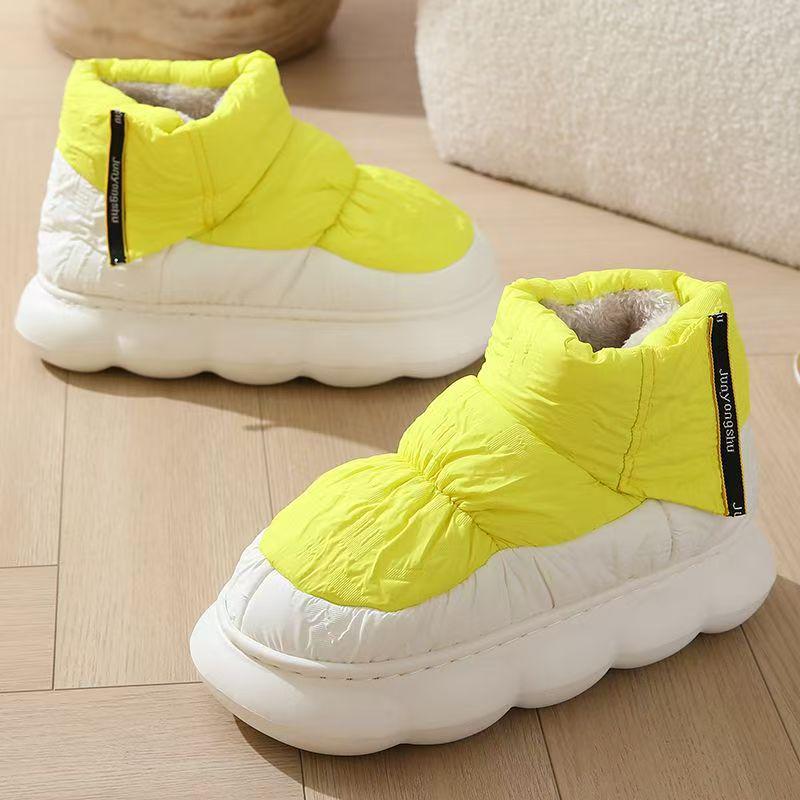 Damen Winter High-Top Indoor/Outdoor Warm gefütterte Schneestiefel mit dicker Sohle