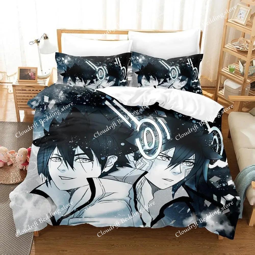 3D Printed Anime Edens Zero Bedding Set Duvet Cover Bed Set Quilt Cover Pillowcase Comforter King Queen Size Boys Adult Bedding