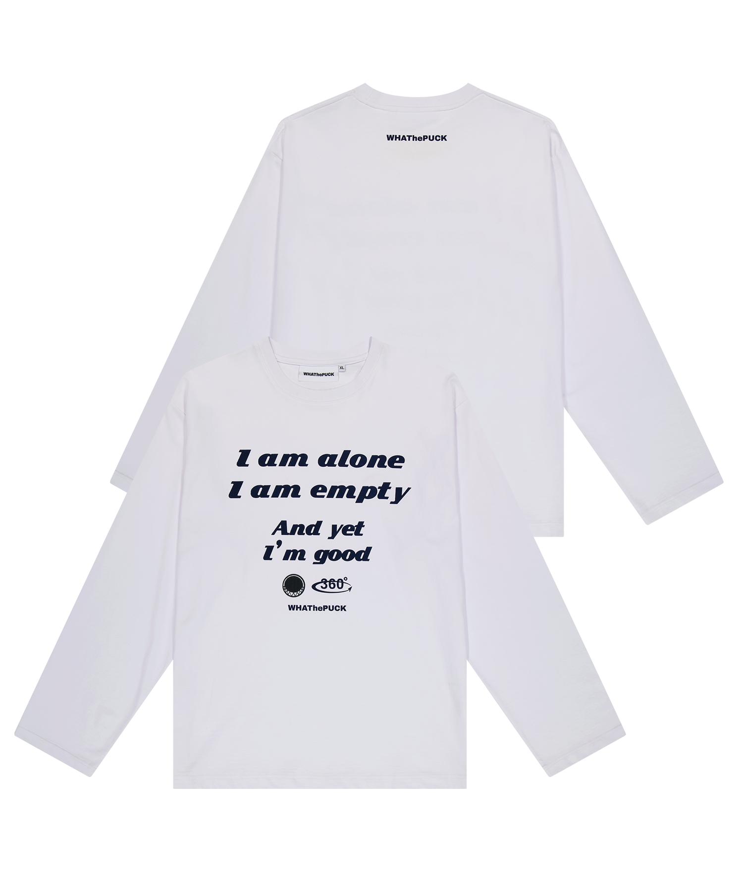 What The Fuck Alone T-Shirt White S Size