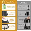 LED Desk Lamp Usb Rechargeable Table Lamp Bar Restaurant Ambiance Wireless Touch Lamps Waterproof Led Lights For Hotel Bedroom