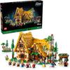 LEGO Disney Princess Snow White and Seven Dwarfs Forest House Toy Building Blocks for Kids 43242