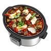 Adler-Europe CR 6414 Slow Cooker 4.7 L Silver/Black