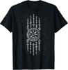 Classic Norse Runes Symbols - Celtic Viking Compass Vegvisir T-Shirt