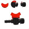 Barbed Drip Irrigation Tubing Valve Replacement Pipe Adapter Replace 3/4"x16mm Professional Water