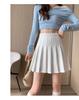 Plus Size Japanese High-Waisted Slimming Pleated Mini Skirt
