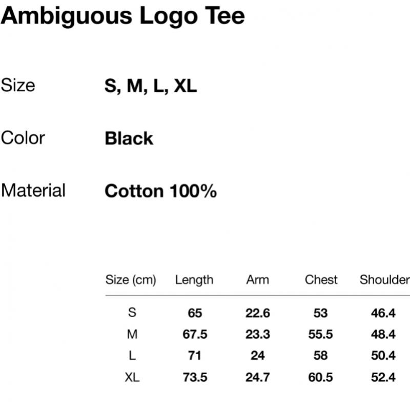 ThIs Is Never That Confused Logo Tee Black