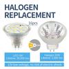 10pz Lampadine LED MR11 GU4 AC 12V 3W Senza Sfarfallio SMD2835 120° Mini Faretti per Soggiorno Esposizione Sostituzione Alogene
