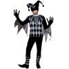 Halloween Böses Clown Kostüm - Zirkus Auferstehung & Vampir Stil Unisex für Männlich & Weiblich Thriller Cosplay & Bühnenbekleidung