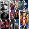 for Motorola Moto G82 G20 G22 G23 G32 G8 G7 G9 Power Plus G41 G30 G71 E22 E13 E20 E32 Case Shanks Red Hair One Pieces Luffy