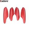 For Honda Civic Integra Sedan   2024 Carbon Fiber Car Inner Door Armrest Handle Panel Cover Trim Interior Accessories
