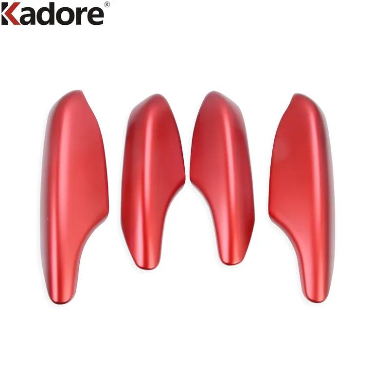 For Honda Civic Integra Sedan   2024 Carbon Fiber Car Inner Door Armrest Handle Panel Cover Trim Interior Accessories