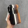 Magnetic Business Sheepskin Leather Case For iPhone 17 Air 16 Pro Max 15 14 13 12 Magsafe Wireless Charging Half-wrap Hard Cover