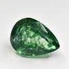 Natural Green Emerald Loose Gemstone 8.55 ct Pear Cut for Jewelry Making and Gem Collections