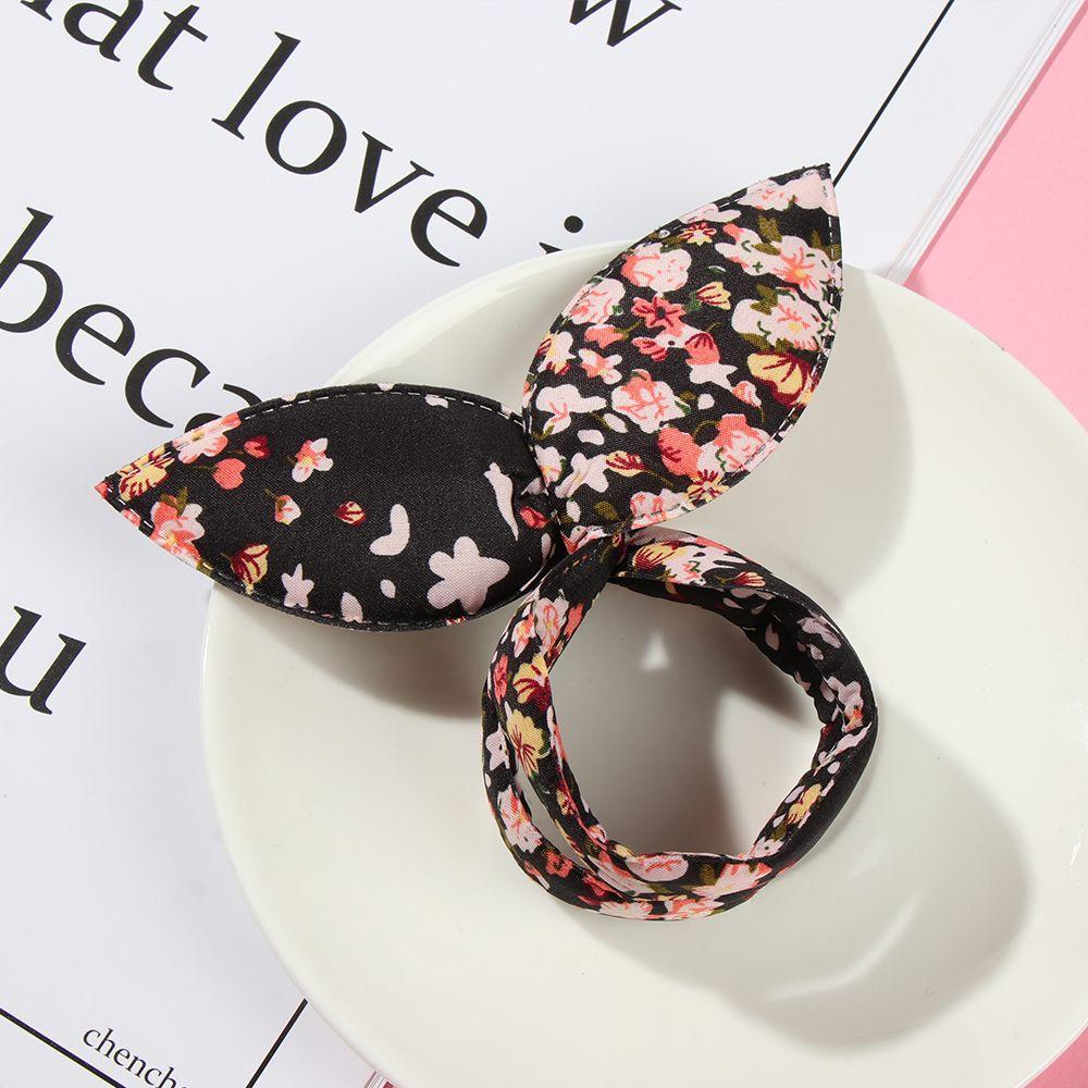 Girls DIY Cute Rabbit Ears Hair Styling Tools Curler Twist Maker Foam Bun Curler