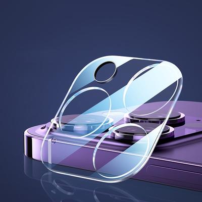 Transparent Glass Camera Case For iPhone 16 15 14 13 12 11 Pro Max Clear Lens Film Protector Back Cover