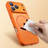 Nano Matte Lens protection Case For iPhone 17 Air 16 15 14 13 Pro Max 17 Pro Magnetic For Magsafe Wireless Charging