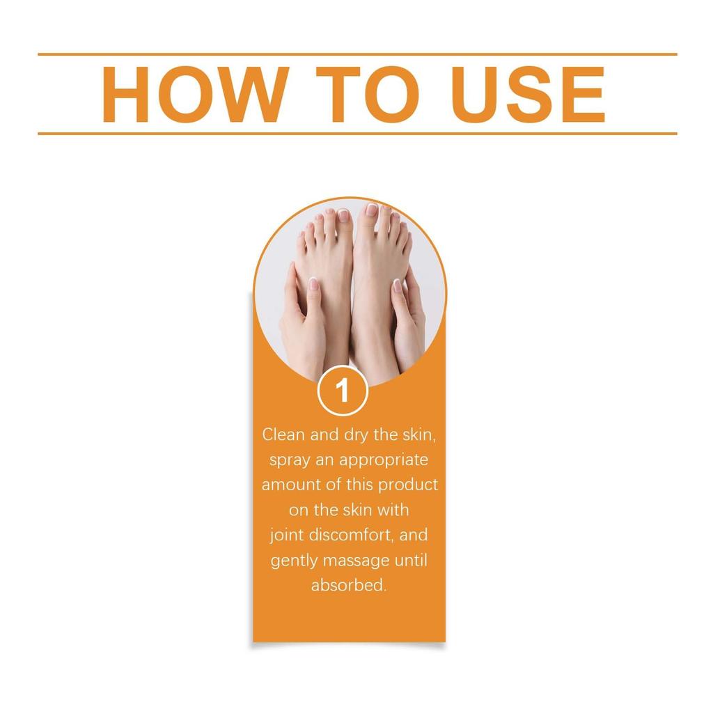 Care Spray, Gentle , Joint Care, Nourishing Body, External Massage Spray 20ml