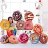 Decorative 3D Donuts Simulation Donut Cushion Super Soft Home Cushion Donuts Pillow Chocolate Donuts Pillow