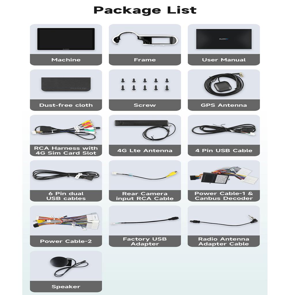 Hizpo 2K Screen Wireless Apple Carplay Android Auto for Renault Twingo 3 2014-2024 Car Infotainment Multimedia Player GPS Stereo Intelligent Screen