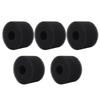 5PCS Pool Filter Sponge PU Sponge Black Reusable Washable Cylindrical Simming Pool Filter Foam for Pool Pump