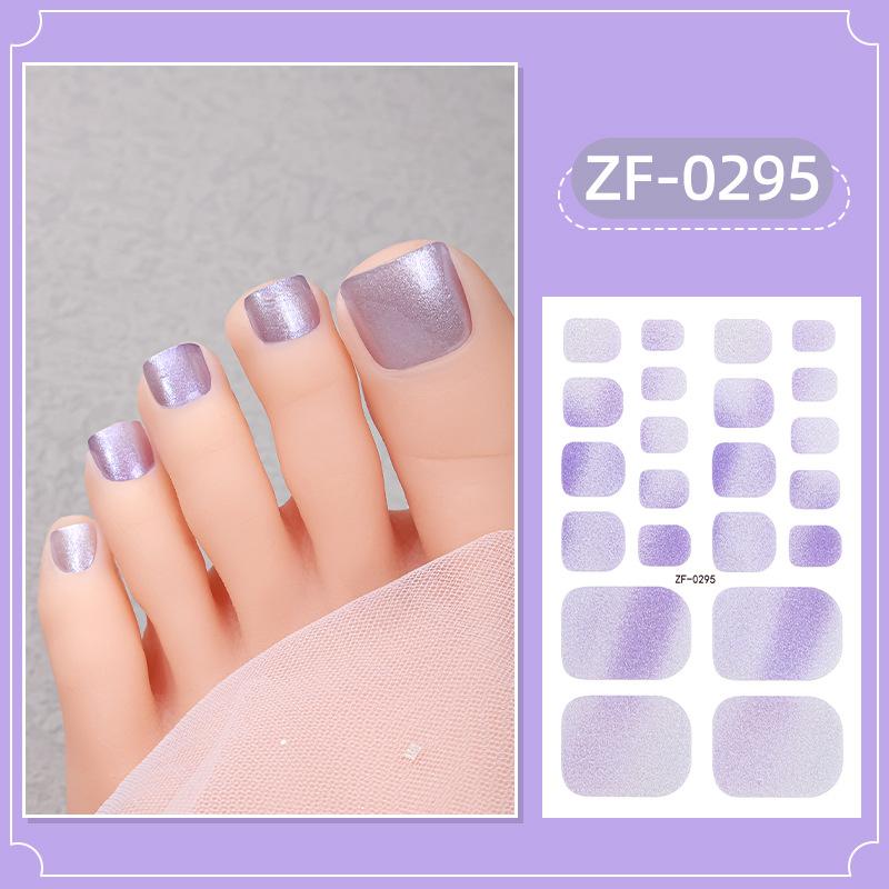 Nové samolepky na nohy, samolepky na nehty, vodotěsné samolepky na nehty s cibulovým práškem 5D imitace diamantu