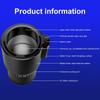 Strong Cooling Low Decibel Silence Design Smart Cooling Car Cup Electric Coffee Milk Cooler Beverage Mug With LED Blue