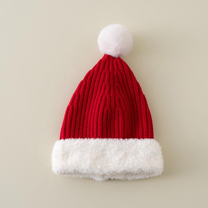 Plush Christmas Hat for Adults & Children - Perfect for Gifts & Holiday Decorations