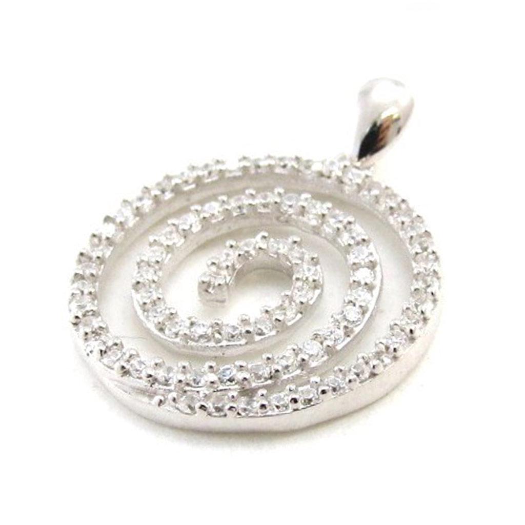 Les Trésors De Lily [I9833] - Pendentif Argent 'Déesse' Blanc