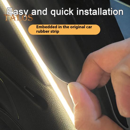 Dynamic Flowing Car Trunk Light Strip Universal Fit Easy To Install Interior Illumination Automatic Sensor Tail Box LED Light Strip