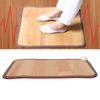 Electric Heated Floor Mat Thermal Foot Warmer Plastic Flooring Carbon   Heating Pad