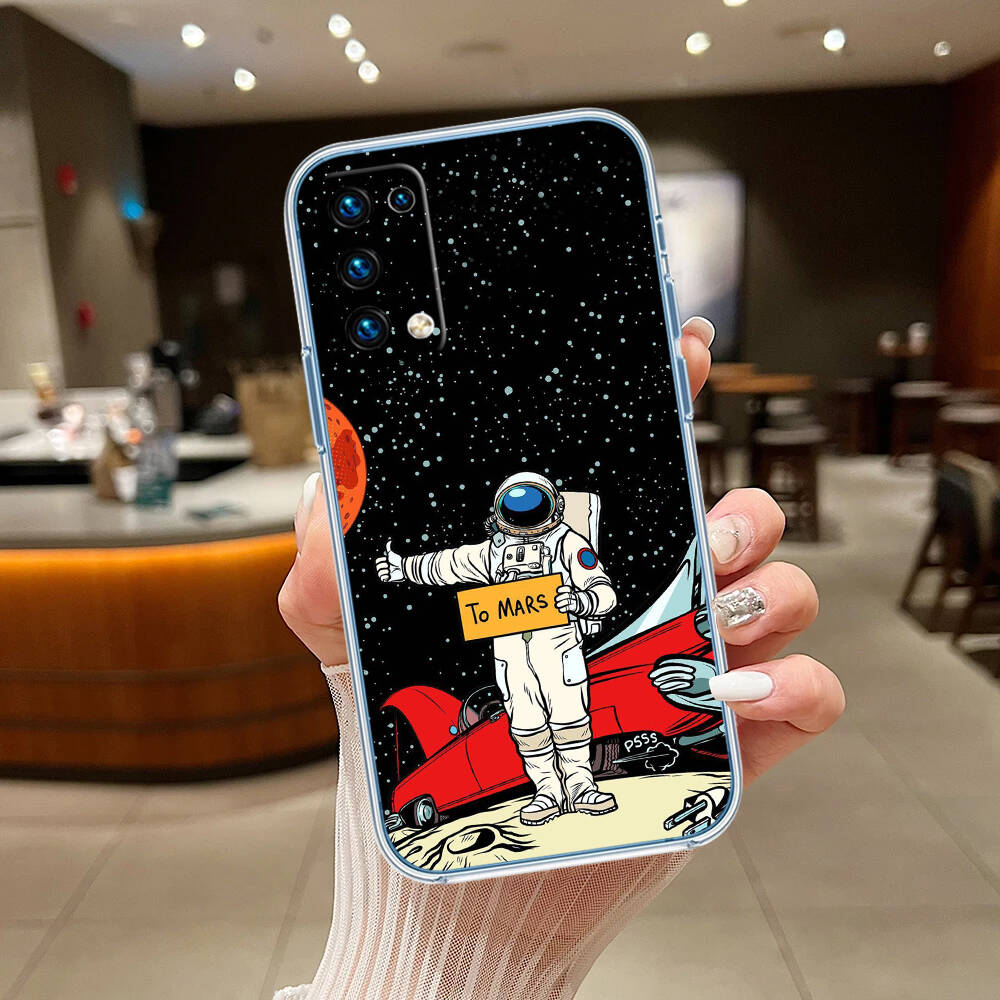 Astronaut Space Moon Phone Case for Motorola G14 G15 G24 G30 G31 G32 G34 G41 G42 G51 G52 G50 G60S G60 G62 G72 G71 G73 G84 G85 G200 E32