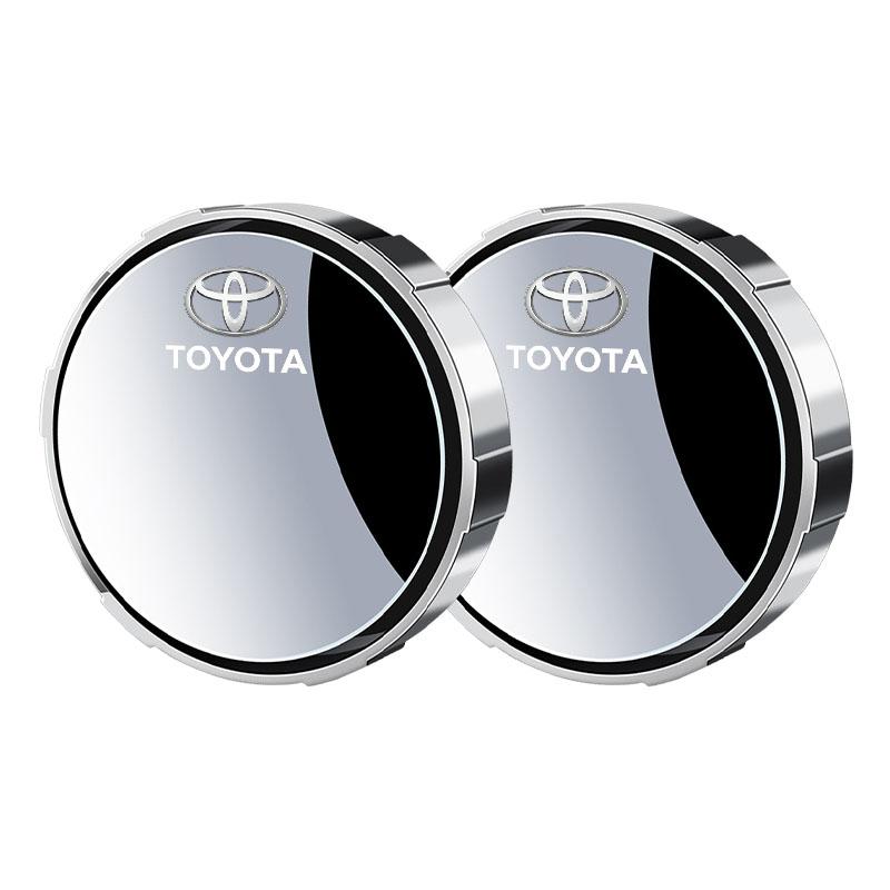 360 Degree Adjustable Blind Spot Mirror Car Auxiliary Rearview Convex Mirror Wide Angle Mirrors for Toyota Gazoo Racing Corolla TRD Yaris Auris Rav4